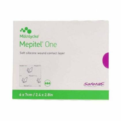 Mepitel One Aposito Esteril 6x7 Cm 5 Un Transpar