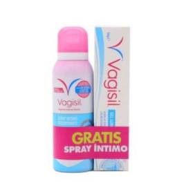 Vagisil Lubricante Vaginal Vagisil Spray Desodorante Intimo Pack 1 Tubo 50 g 1 Spray 125 ml