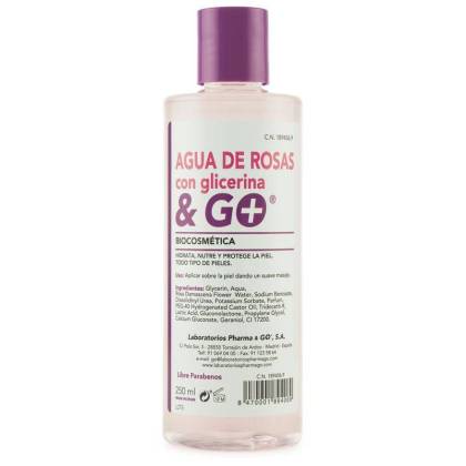 Rose Water with Glycerin & Go 1 container 250 ml