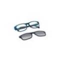 Presbyopische Brille 2,5 Dioptrien Acofarma Nesira 1 Einheit 22/23 Marineblau + polarisierter Solarclip