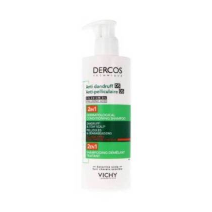 Dercos Shampoo Anticaspa 2 em 1 1 Recipiente 390 ml