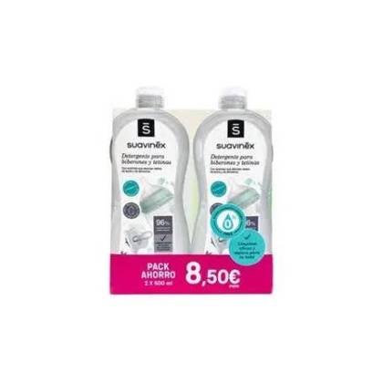 Suavinex Teats And Bottle Detergent Gel 2x500 Ml