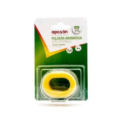 Aposan Citronella Aromatic Bracelet 1 Unit Lime Color