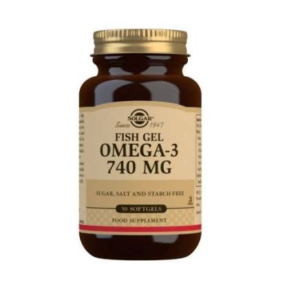 Solgar Fischgel Omega 3 740 mg 50 Weichkapseln