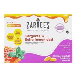 Zarbees Throat And Extra Immunity 24 Lozenges