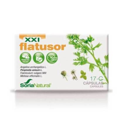 Formula Xxi 17c Flatusor 30 Caps Soria Natural