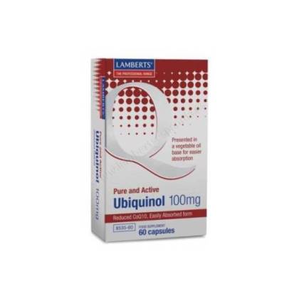 Ubiquinol 100 mg 60 Kapseln 8535 Lamberts