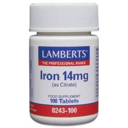 Eisen 14 Mg 100 Comps Lamberts