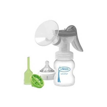 Dr Brown's Manual Breast Pump + Soft Bottle