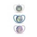 Nuk Space Night Sil 618m Pacifier