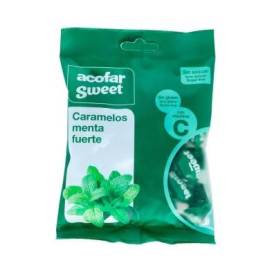 Acofarsweet Sugar Free Candies 1 Bag 60 g Strong Mint Flavor