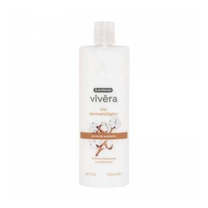 Acofarma Vivera Gel Leche Algodon 1 Envase 750 ml