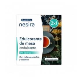 Acofarma Nesira Tabletop Sweetener 2 Containers 500 Tablets