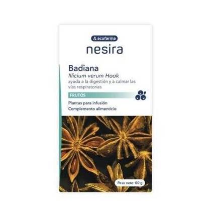 Acofarma Nesira Badiana Frutos 1 Envase 60 g