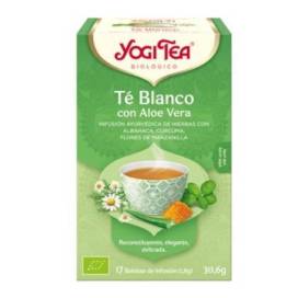 Yogi Tea Te Blanco Con Aloe Vera 17 Bolsitas