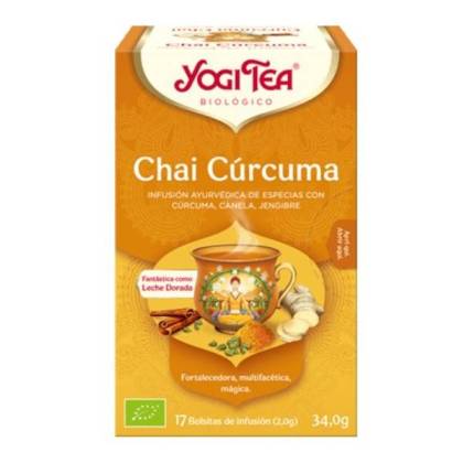 Yogi Tea Curcuma Chai 17 Bolsitas