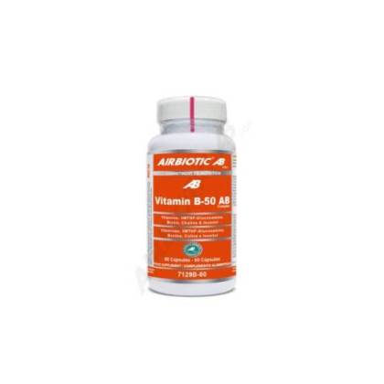 Airbiotic Vit B-50 Ab Complex 60 Capsulas