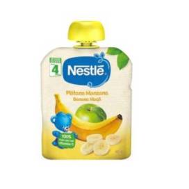 Nestl Bananen- und Apfelbeutel 4x90g