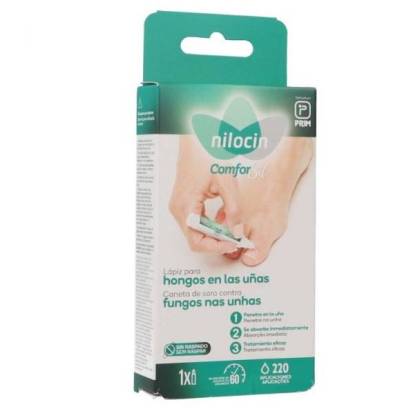 Nilocin Comforsil Caneta para Fungo nas Unhas 1 Caneta 3 ml