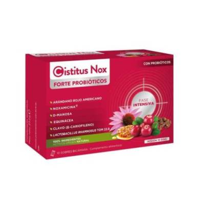 Cistus Nox Forte Probióticos 10 Envelope Duas Câmaras