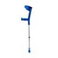 Aposan Bi-Adjustable English Cane Blue