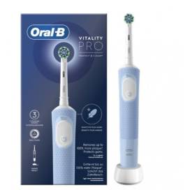 Oral B Escova Elétrica Vitality Cross Action Azul