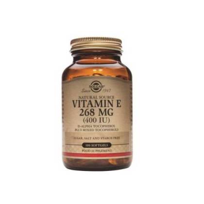 Solgar Vitamin E 400 IE 268 mg 100 Softcaps