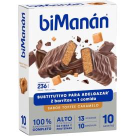 Bimanan Beslim Barrinhas De Toffee E Caramelo 10 Barrinhas