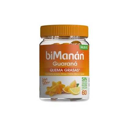 Bimanan Guarana 60 Gummies Sabor Citrico