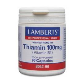 Thiamin Vitamin B1 100 mg 90 Kapseln Lamberts