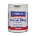 Thiamin Vitamin B1 100 mg 90 Kapseln Lamberts