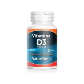 Vitamina D3 4000 Ui 60 Caps Naturbite