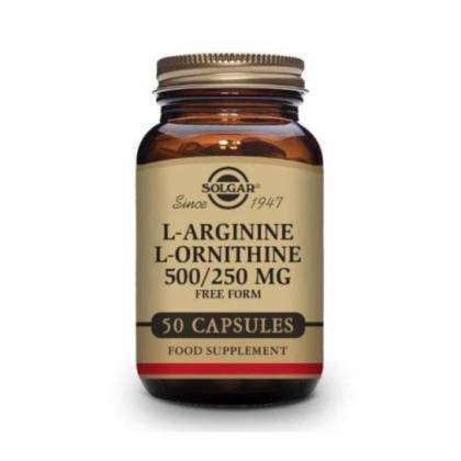 Solgar L Arginina 500 Mg 50 Vcaps