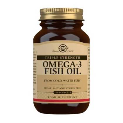 Solgar Omega 3 Triple Concentracion 100capblandas