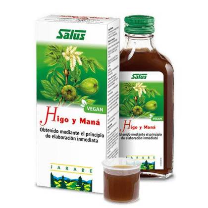 Salus Fig and Manna Syrup 200ml. Schoe