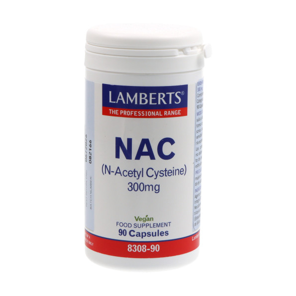 Nac 300mg 90 Caps 8308 Lamberts