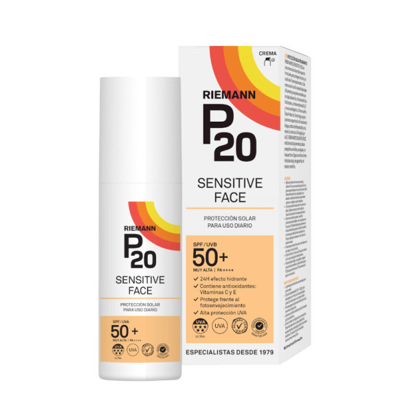 P20 Rosto Sensível Spf50+ 1 Recipiente 50 ml