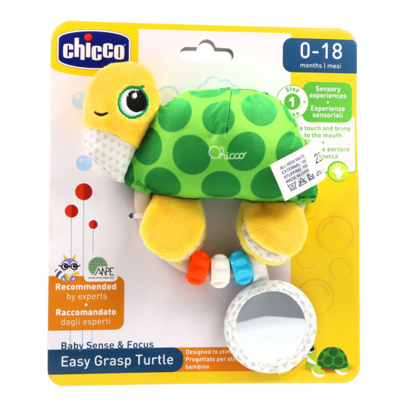 Chicco Fabric Turtle Rattle