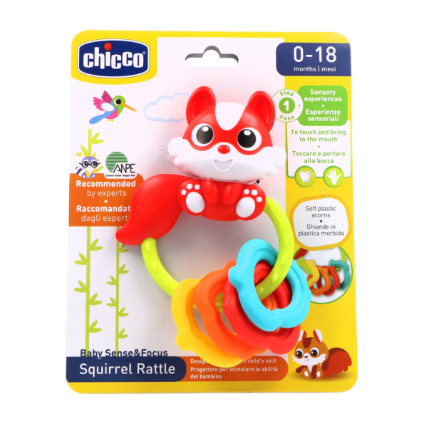 Chicco Squirrel Rattle 