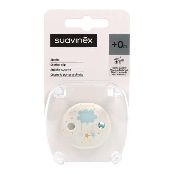 Broche de corrente decorada Suavinex